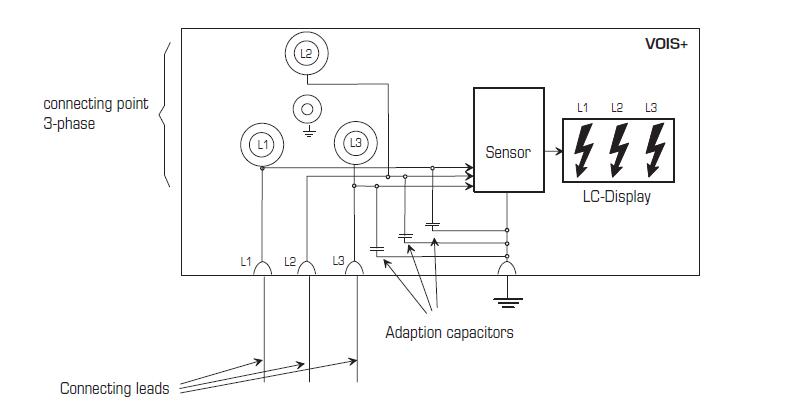 Integrated capacitive voltage detecting system